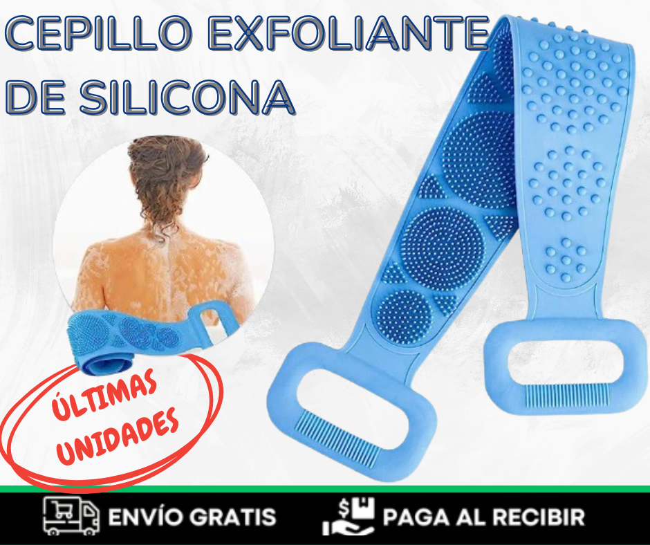Cepillo Exfoliante de Silicona