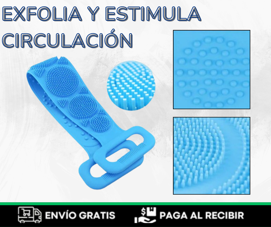 Cepillo Exfoliante de Silicona