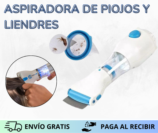 Aspiradora de Piojos y Liendres