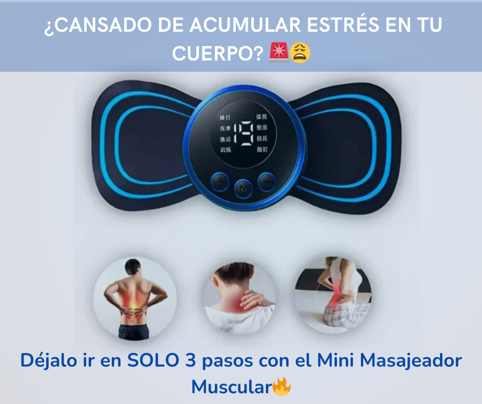 Pack de 2 Mini Masajeador Muscular